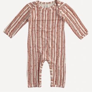Kate Quinn 12-18 mo rust birch one piece jumpsuit